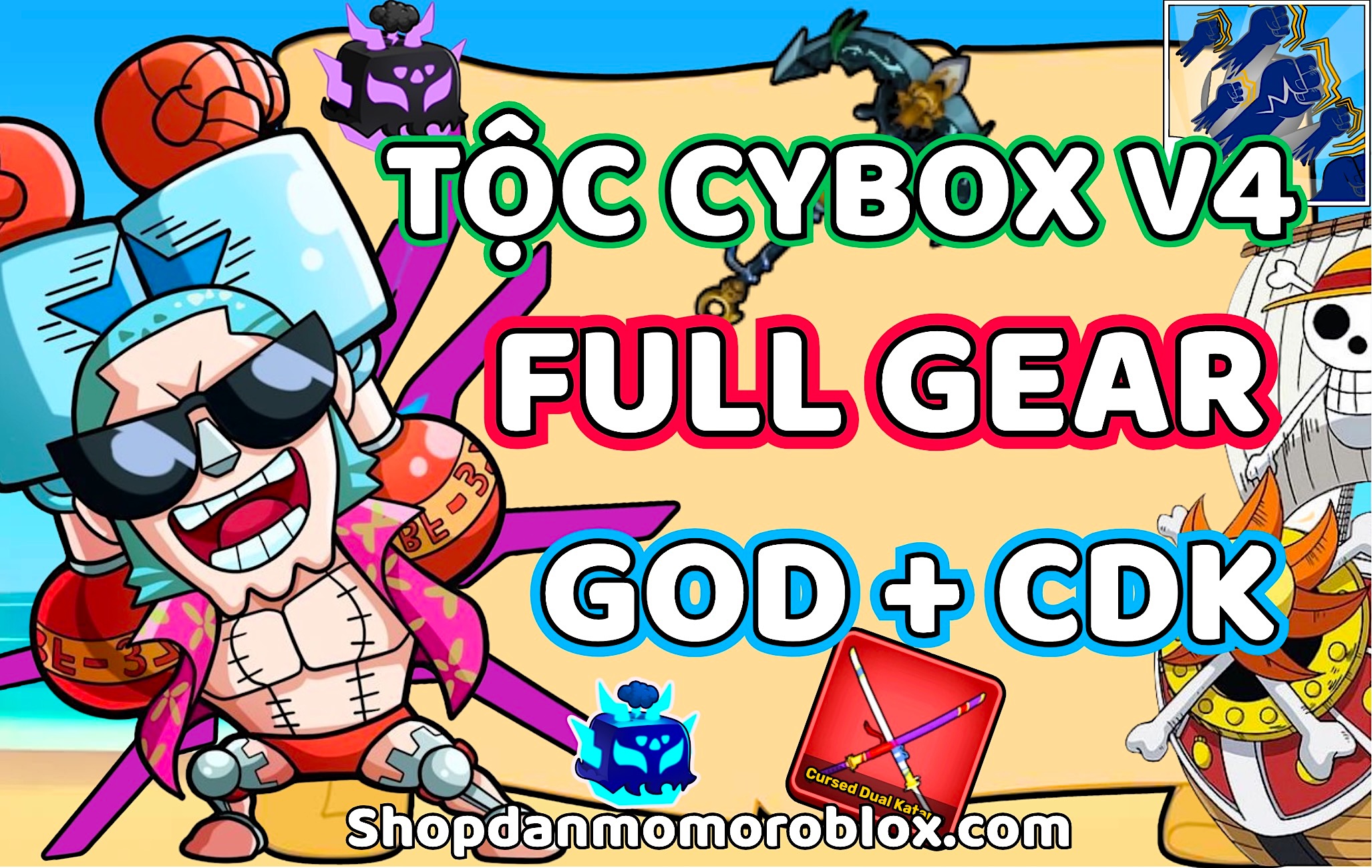 Acc Tộc Cybox V4 Full Gear 100% CDK-GOD NHIỀU ĐỒ XỊN