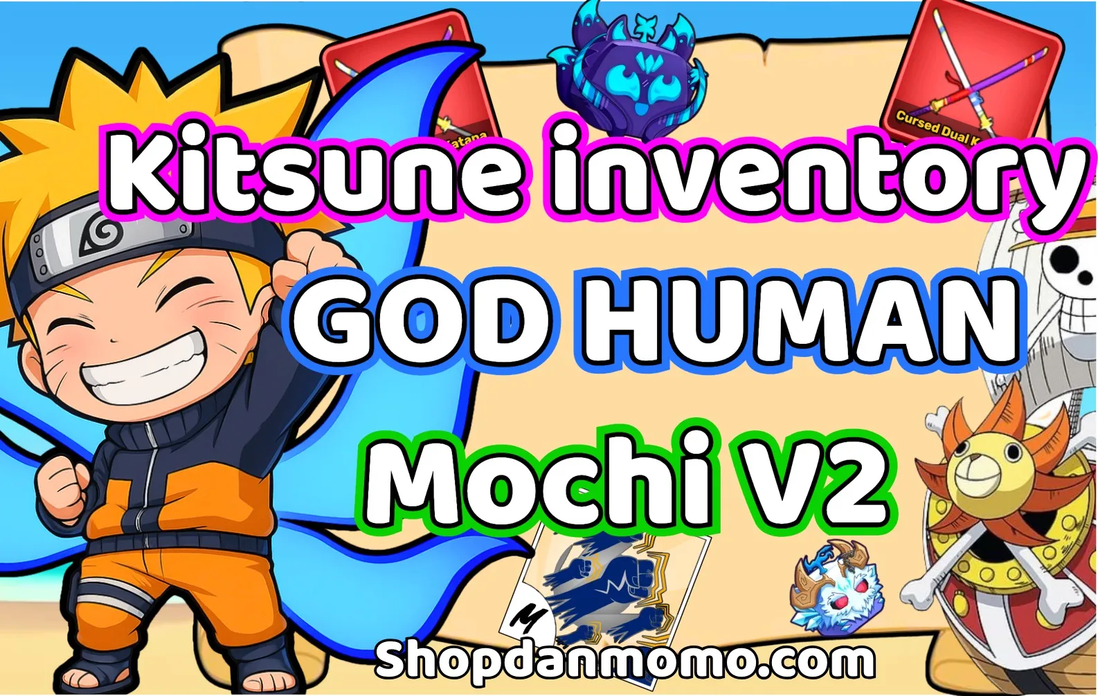 100% KITSUNE IN INVENTORY - GODHUMAN -CDK-SGT