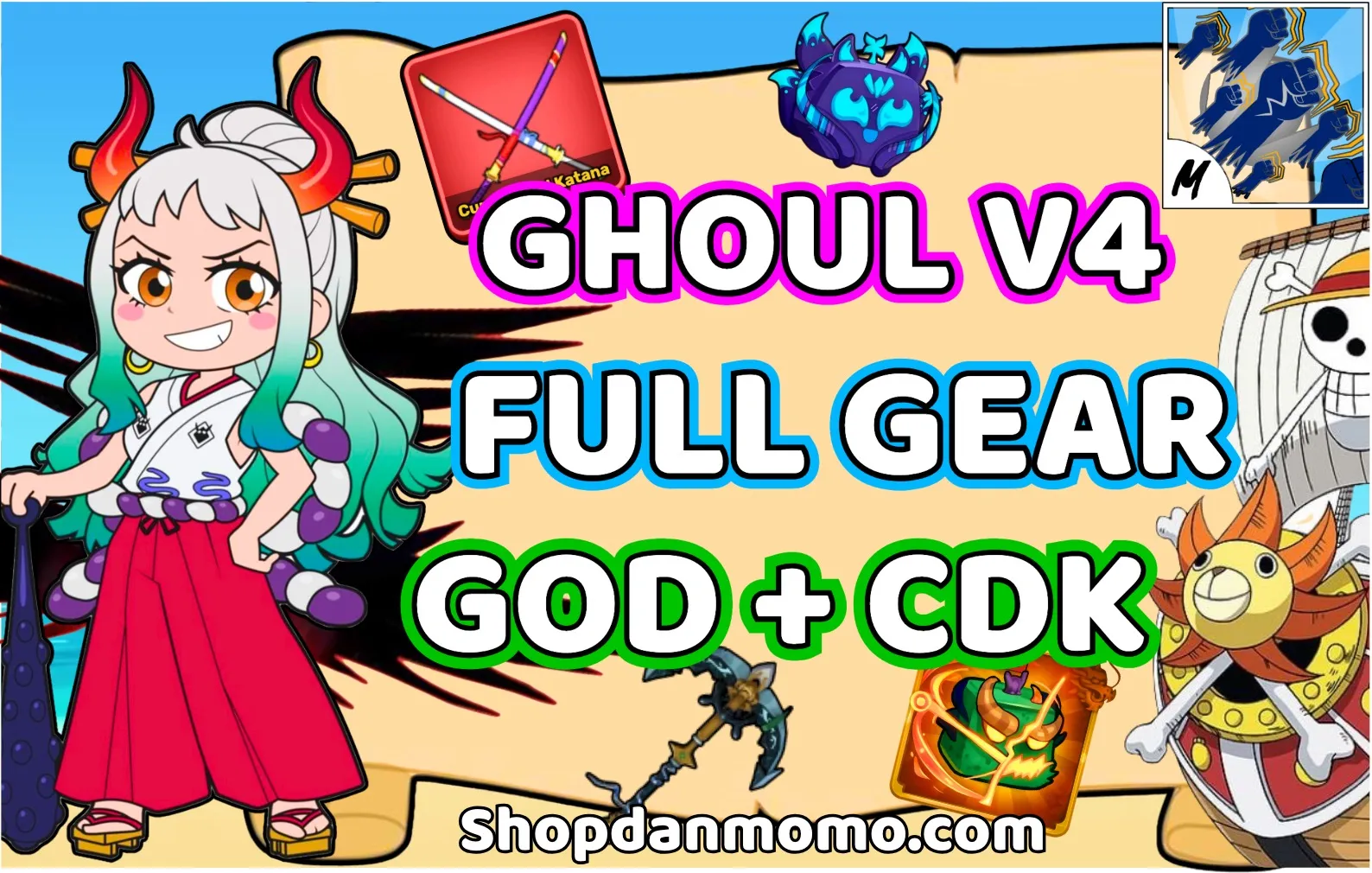 GHOUL V4 Full Gear 100% CDK-GOD-SGT